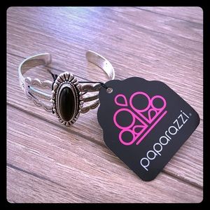 Aztec inspired cuff bracelet